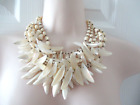 Lot+of+6+Vintage+70%27s+Shell+Mother+of+Pearl+MOP+Statement+Beach+Necklace