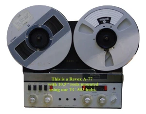 ONE PAIR; Brand New NAB Hub Adapters for 10.5" Reels - Picture 1 of 10