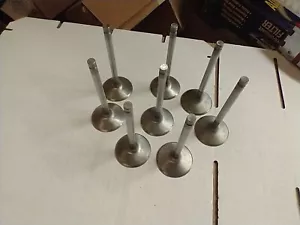 2.19 INTAKE VALVES UNDERCUT BIG BLOCK CHEVY STOCK REPLACEMENTS SET OF 8 - Picture 1 of 3