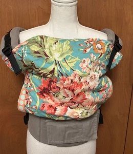 Tula bliss boutique floral print ergonomic adjustable baby carrier 100% cotton - Picture 1 of 9