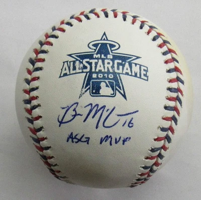 Brian McCann Signed Auto Baseball JSA CG96989 - Image 1 of 4