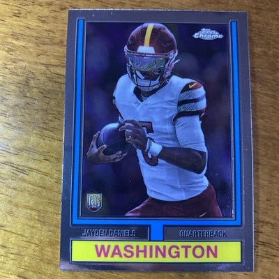 Jayden Daniels Topps Chrome Rookie Topps 1974 2024 Topps Chrome Football - image 1 of 4