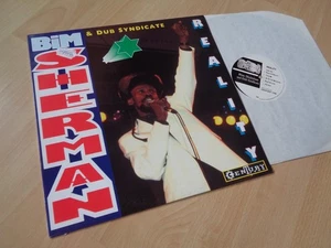 LP BIM SHERMAN&DUB SYNDICATE - REALITY 1992 uk CENTURY orig ROOTS REGGAE in NM - Bild 1 von 9