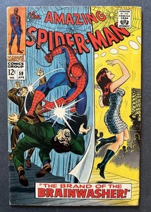 Amazing Spider-Man #59 1968 (VG+) 1st. Cover App. Of Mary Jane Watson! - Picture 1 of 8