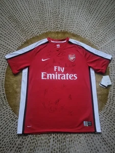 Signed Arsenal Shirt 2008 Hologram Authenticity - Nike - with Tags - Size XL - Picture 1 of 15