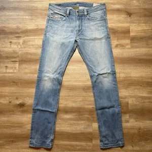 Diesel Thavar Jeans Men's 32x32 "34x32" Blue 0843Z Slim-Skinny Stretch Faded - Picture 1 of 11