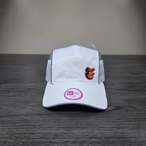 Baltimore Orioles New Era Women White Adjustable Hat Baseball MLB - Picture 1 of 8