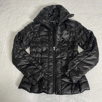Kenneth Cole New York Quilted Down Puffer Jacket Women Extra Small - Image 1 of 4