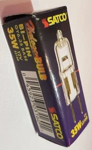 SATCO Bi-Pin Bulb: S3160 / GY6.35 BASE / 35W 12V (5Pack) - Picture 1 of 2