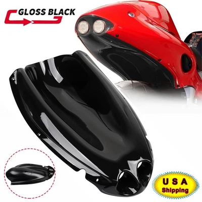 Cola inferior negra brillante Eurotail apta para Suzuki Hayabusa GSX1300R GSX1300RZ / RX Foto 1 de 4