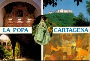 LA POPA Cartagena COLUMBIA multi view 4x6 Postcard - Imagen 1 de 2