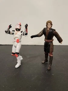 Star Wars Clone Trooper and Anakin Skywalker 3.75in. Action Figures 2013 - Picture 1 of 13