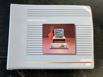 Guía de operaciones Compaq Deskpro 286 Foto 1 de 2