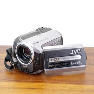 JVC Everio GZ-MG130U Hybrid Camcorder 34x Zoom Video Camera Tested Camera Only - Picture 1 of 7
