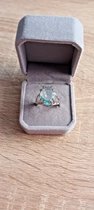 Aquamarinring  Gr. 62 - Bild 1 von 4