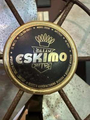 Eskimo 1005R-60 Vintage Fan 55W 10-inch - Image 1 of 3