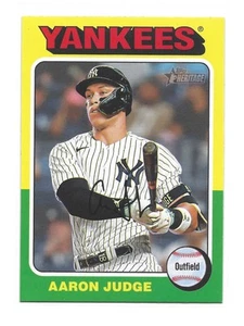 2024 Topps Heritage - Aaron Judge #112 Image Variation - Picture 1 of 2