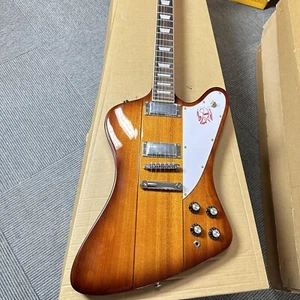 Guitarra Eléctrica Personalizada Firebird Vintage Sunburst Pastillas 2H H Herrajes Cromados - Imagen 1 de 16