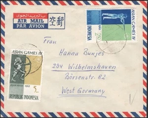 INDONESIA, 1962. Air Cover 565, 568, Djakarta - Wilhelmshaven - Picture 1 of 1