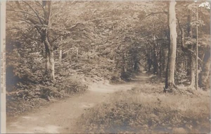 Cartolina fotografica reale vintage Crawford House White Mountains New Hampshire RPPC #4212 - Foto 1 di 2