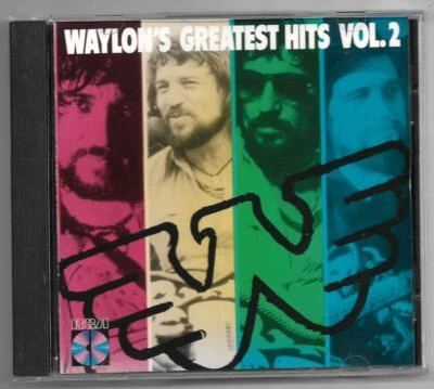 Waylon Jennings Greatest Hits 2 **1984 USA 10 Track CD**Dukes Of Hazzard - Image 1 of 4