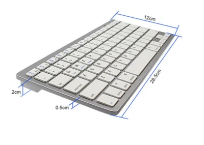 Support 3 systems tablet PC keyboard bluetooth wireless office keyboard - Image 1 of 4