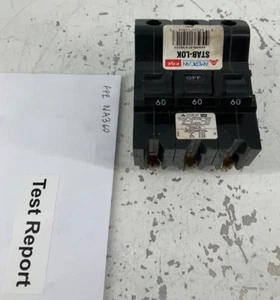 F.P.E NA360 STABLOK CIRCUIT BREAKER 60A 3P 240V RECON - Picture 1 of 8