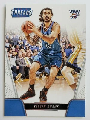 2016 - 2017 STEVEN ADAMS PANINI THREADS NBA BASKETBALL CARD # 69 OKLAHOMA CITY - Image 1 of 4