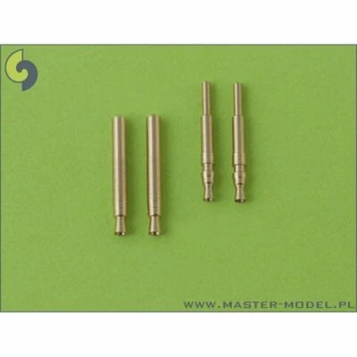 Bf-109 E3/E9/T Armament Set (Mg17 Tips, Mg-FF Barrels) 1/48 MASTER-MODEL 48-009 - Immagine 1 di 2