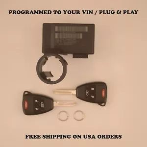 2008-2012 Jeep Liberty Wrangler Immobilizer 05026071AR Programmed Plug & Play - Picture 1 of 3