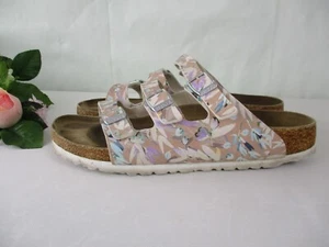 Sandali Birkenstock Florida freschi morbidi plantare Birko-Flor slide taglia 41, 10 - Foto 1 di 11