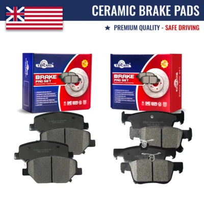 Front Rear Ceramic Brake Pads Set For 2016-2018 2019 2020 Buick Envision - Imagem 1 de 4