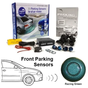 Dolphin DPS400F Front Parking Sensors Audio, Beeping Only - Racing Green - Picture 1 of 12