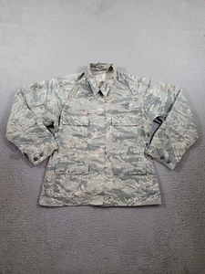 U.S. Air Force Utility Coat Womens 12R Green Camouflage Long Sleeve Jacket - Picture 1 of 11