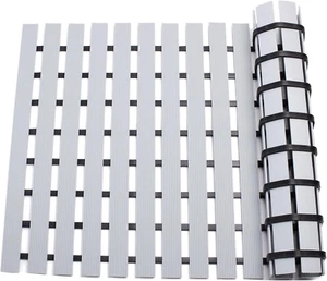 Large Non-Slip Shower Mat 35.4"X23.6" - Heavy Duty Rubber Bathtub Mat - Picture 1 of 12