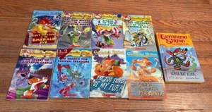 Lot of 9 Geronimo Stilton Stilton Children's Chapter Book Graphic Novel - Picture 1 of 1