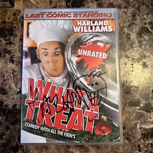 Harland Williams - What A Treat (DVD, 2006) SIGNED BY HARLAND WILLIAMS - Imagen 1 de 3