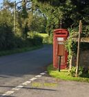 Photo 6x4 Red corner in Gaerllwyd Monmouthshire A Queen Elizabeth II post c2021