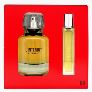 Givenchy L'interdit 1.7 oz EDP Spray + 0.42 oz EDP Spray Women's Set New in Box - Picture 1 of 7
