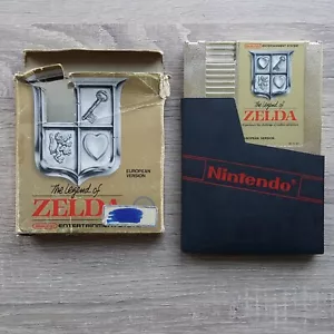 Nintendo NES Spiel The Legend of Zelda EEC PAL in OVP (OVP beschädigt) - Bild 1 von 11