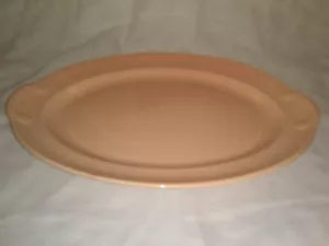 20% off - Vintage Pink Luray Oval Serving Platter, Very Good condition - Picture 1 of 4