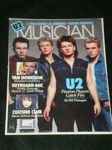 Revista MÚSICO, U2, Bono, Boy George, Culture Club, Van Morrison, Al Jarreau - Imagen 1 de 1