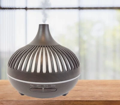 Diffusore Di Aromi Oli Essenziali con Luce LED e Ultrasuoni 500ML Aromaterapia - Immagine 1 di 4