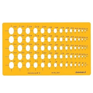 Mini Ovals Template - Picture 1 of 1