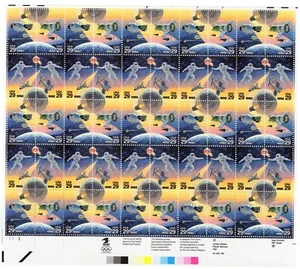 Scott #2634a (2631-2634) Space Accomplishments Sheet of 50 Stamps - MNH - Picture 1 of 1