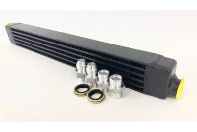 CSF 8092 Black Bar Plate Oil Cooler 1988-1991 BMW 325i 325is 325iX E30 M20B25 - Image 1 of 4