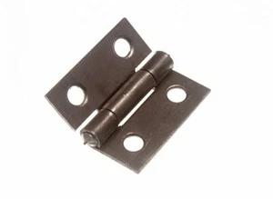 New 480 X Door Butt Hinges Steel Steel Self Colour 25mm ( 1 Inch ) - Onestopdiy - Picture 1 of 1