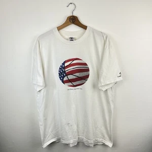 New York Knicks 9/11 Opening Night NBA T-Shirt 2001 Vintage Y2K Gr. XL - Bild 1 von 8