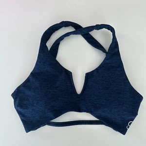 Reggiseno sportivo Bombshell Sportswear donna XS blu asso con spalline schiena aperta erica - Foto 1 di 6