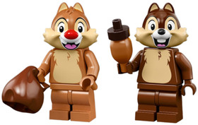 LEGO Disney Series 2 Chip & Dale Minifigure Lot (71024) New Retired CMF